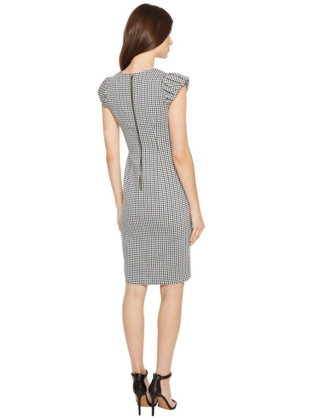 Calvin Klein Gingham Sheath
Midi Dress - Picture 2 of 10